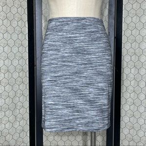 Apt. 9 Gray Heather Knit Midi Skirt